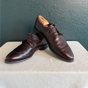 Allen Edmonds Belmont Brown Leather Oxford Shoes